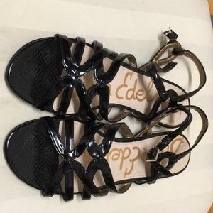 Sam Edelman "Daphnie" black sandals size 9.5